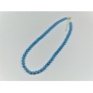 Bright Blue Natural Turquoise Necklace